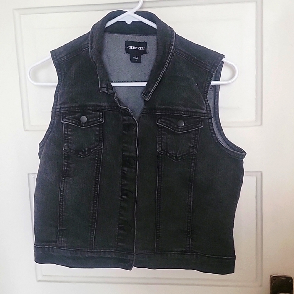 Joe boxer denim vest